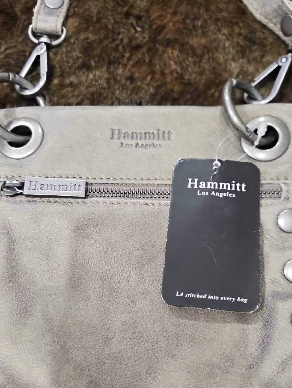 Hammitt Small Crossbody in Metallic Champagne. ☆Tony☆Pew-AN - Picture 9 of 11